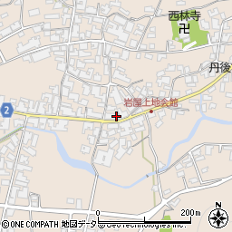 京都府与謝郡与謝野町岩屋431周辺の地図