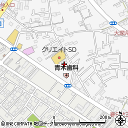 神奈川県愛甲郡愛川町中津1601周辺の地図