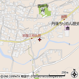 京都府与謝郡与謝野町岩屋348周辺の地図