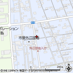 鳥取県境港市外江町3292周辺の地図