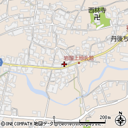 京都府与謝郡与謝野町岩屋432周辺の地図