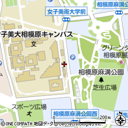 ヤマザキスペシャルパートナーショップ女子美術大学店周辺の地図