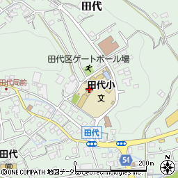 愛川町立田代小学校周辺の地図