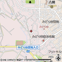 神奈川県横浜市緑区西八朔町40-20周辺の地図