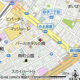カプセルホテル川崎ビッグ周辺の地図
