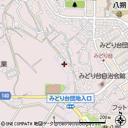 神奈川県横浜市緑区西八朔町87周辺の地図