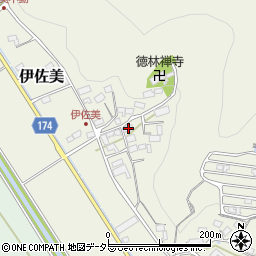 岐阜県山県市伊佐美945周辺の地図