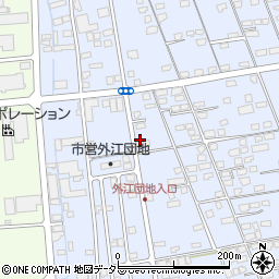 鳥取県境港市外江町3298周辺の地図