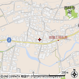 京都府与謝郡与謝野町岩屋421周辺の地図