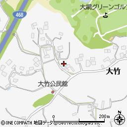 千葉県大網白里市大竹431周辺の地図