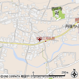 京都府与謝郡与謝野町岩屋445周辺の地図
