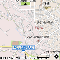 神奈川県横浜市緑区西八朔町31周辺の地図
