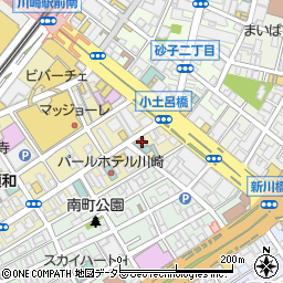 株式会社オリエンタル警備　川崎支社周辺の地図