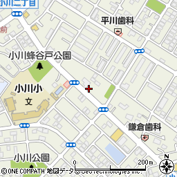 タマパーク小川駐車場周辺の地図