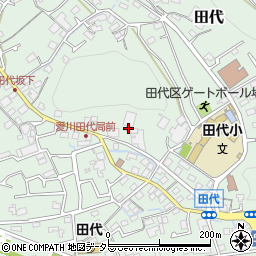 神奈川県愛甲郡愛川町田代437周辺の地図