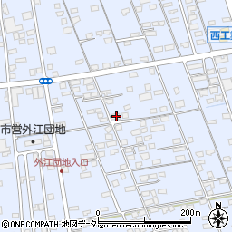 鳥取県境港市外江町3044周辺の地図