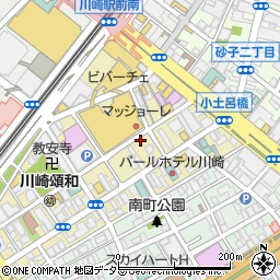猫カフェ にゃんくる 川崎店周辺の地図