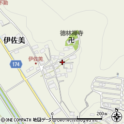 岐阜県山県市伊佐美955周辺の地図