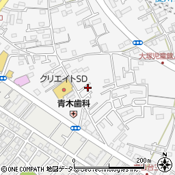 神奈川県愛甲郡愛川町中津1824-6周辺の地図