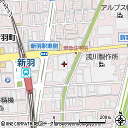 株式会社木下　新横浜事業所周辺の地図