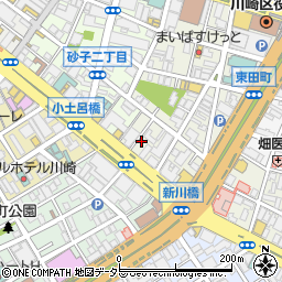 喜多方ラーメン坂内 川崎東田店周辺の地図