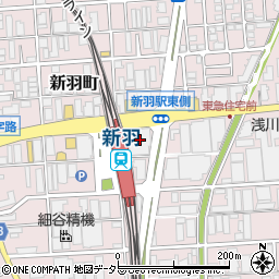 クリエイトＳＤ横浜新羽店周辺の地図