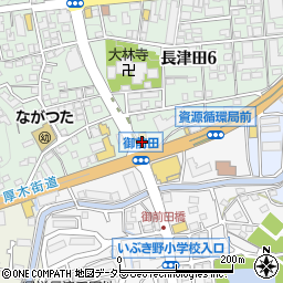 タイヤショップ長津田周辺の地図