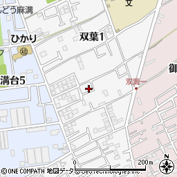 神奈川県相模原市南区双葉周辺の地図