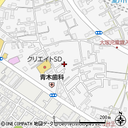 神奈川県愛甲郡愛川町中津1824-2周辺の地図