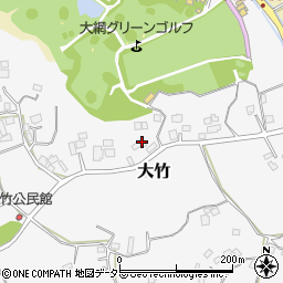 千葉県大網白里市大竹345周辺の地図