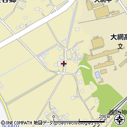千葉県大網白里市金谷郷192周辺の地図