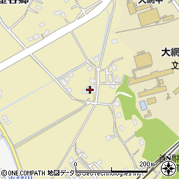 千葉県大網白里市金谷郷191周辺の地図