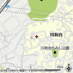 川和台信田テラス周辺の地図