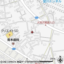 神奈川県愛甲郡愛川町中津1793周辺の地図