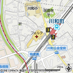 モスバーガーフォルテ横浜川和町店周辺の地図