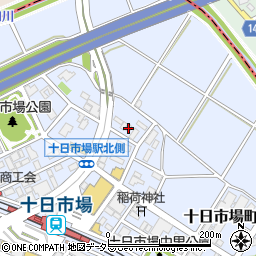 神奈川県横浜市緑区十日市場町881周辺の地図