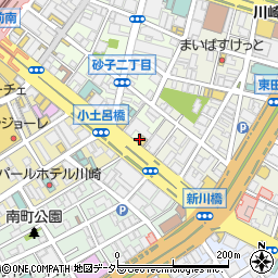 中華居酒屋香蘭本店周辺の地図