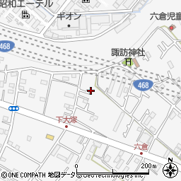 神奈川県愛甲郡愛川町中津2023-5周辺の地図