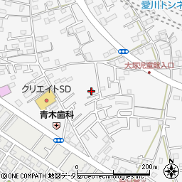 神奈川県愛甲郡愛川町中津1798周辺の地図