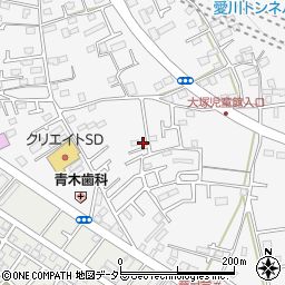 神奈川県愛甲郡愛川町中津1799-3周辺の地図