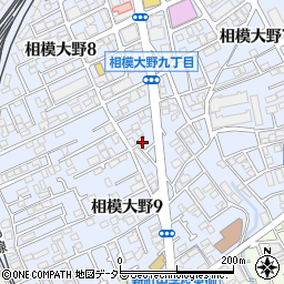 神奈川県相模原市南区相模大野9丁目6-16周辺の地図