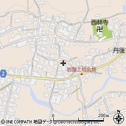 京都府与謝郡与謝野町岩屋446周辺の地図