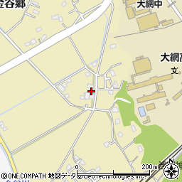 千葉県大網白里市金谷郷189周辺の地図