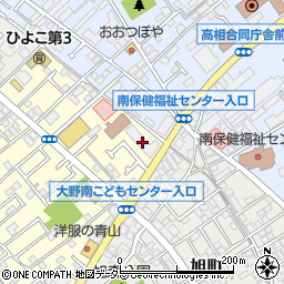 神奈川県相模原市南区豊町17-11周辺の地図