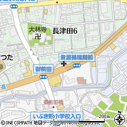 吉野家長津田店周辺の地図