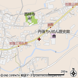 京都府与謝郡与謝野町岩屋331-1周辺の地図