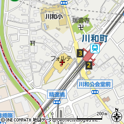 １００円ショップセリア　フォルテ横浜川和町店周辺の地図