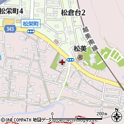 岐阜県美濃市松森2151周辺の地図