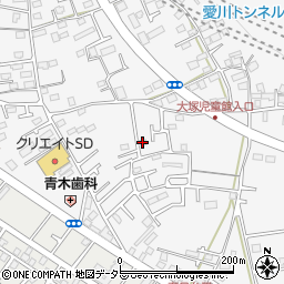 神奈川県愛甲郡愛川町中津1794周辺の地図