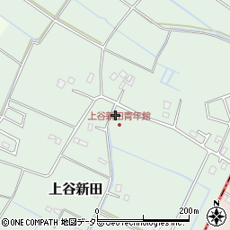 千葉県大網白里市上谷新田191周辺の地図